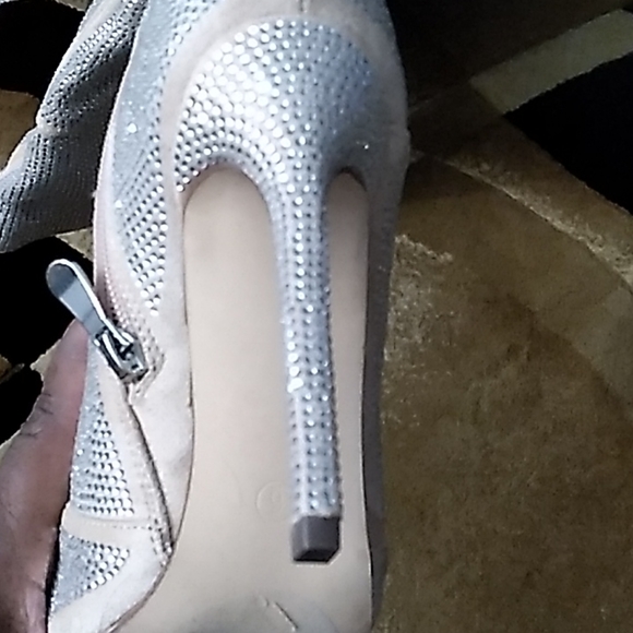 Sequin high heel boots - Picture 6 of 7
